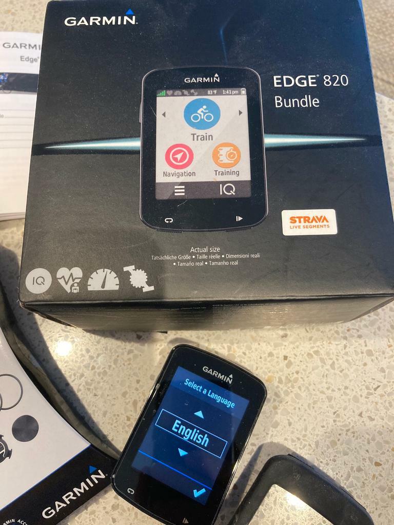 garmin edge 820 heart rate monitor